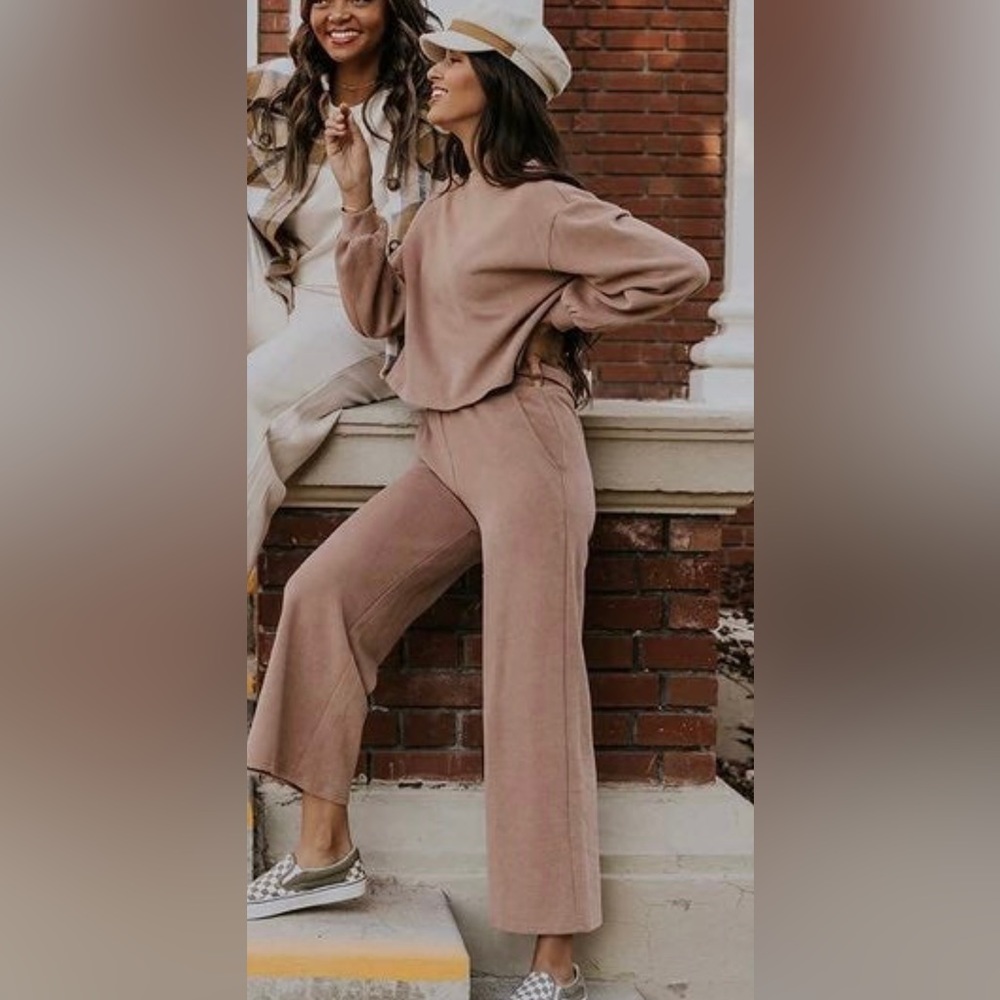 Roolee Cropped Sweater Set